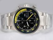 IWC Aquatimer Chronograph IW376701 Stainless Steel Case Round Black Dial Watch