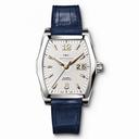 IWC DA VINCI Silver Dial Blue Leather Men's Watch IW452314
