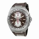 IWC Ingenieur Chronograph Silberpfeil Brown Dial Leather Strap Automatic Men's Watch IW378511