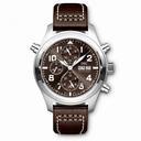IWC Pilot Brown Dial Automatic Men's Chronograph Watch IW371808