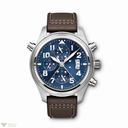 IWC Pilot Midnight Blue Dial Double Chronograph Automatic Men's Watch  IW371807