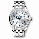 IWC Pilot Silver Dial Automatic Men's Stainless Steel Watch IW324004