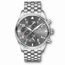 IWC Pilot Slate Grey Dial Automatic Men's Chronograph Watch IW377719