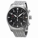 IWC Pilots Chronograph Automatic Stainless Steel Men's Watch IW377704