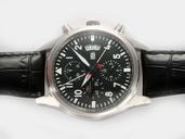 IWC Pilots Classic Chronograph IW371701 Black Dial Automatic 42mm Watch