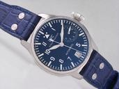 IWC Pilots Classic Hand-Wound IW325401 Blue Dial 46.2mm Stainless Steel Case Watch