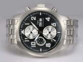 IWC Pilots Spitfire Chronograph IW371705 Black Dial Stainless Steel Bezel Watch