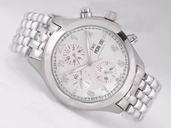 IWC Pilots Spitfire Chronograph IW371705 White Dial Automatic Round Watch