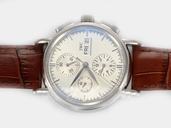 IWC Portofino Chronograph IW378302 White Dial Round Automatic Watch