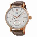 IWC Portofino Silver Dial 18kt Rose Gold Men's Watch IW516102