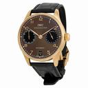 IWC Portuguese 7 Day Power Reserve Automatic Rose Gold Men's Watch IW500124