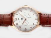 IWC Portuguese Chrono-Automatic IW371402 46mm White Dial Watch