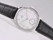 IWC Portuguese F.A. Jones IW322701 Midsize Round Black Stainless Steel Strap Watch