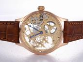 IWC Portuguese Minute Repeater Squelette IW524104 43mm Brown Dial Rose Gold Case Watch