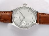 IWC Portuguese Minute Repeater Squelette IW524205 Manual Winding Brown Dial Round Watch