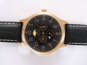 IWC Specialities Grande Complication IW377025 Black Ostrich Leather Strap Midsize Watch