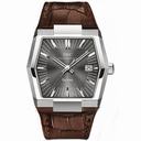 IWC Vintage Da Vinci Grey Dial 18kt White Gold Brown Leather Men's Watch IW546104