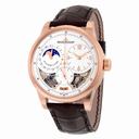 Jaeger Le Coultre Duometre Quantieme Lunaire 18K Pink Gold Men's Watch Q6042522