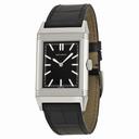 Jaeger Le Coultre Reverso Grande Ultra Thin Black Dial Leather Men's Watch Q2788570