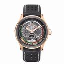 Jaeger LeCoultre AMVOX 2 Grand Chronograph Black Dial Black Leather Men's Watch Q1972473