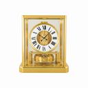 Jaeger LeCoultre Atmos Classique White Dial Yellow Gold Coated Gilt Brass Desk Clock Q5101202