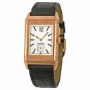 Jaeger LeCoultre Grande Reverso Silver Dial 18kt Pink Gold Men's Watch Q3782520
