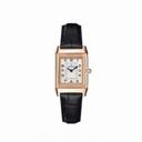 Jaeger LeCoultre Grande Reverso Silver Dial 18kt Pink Gold Men's Watch Q3802520