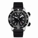 Jaeger LeCoultre Master Compressor Black Dial Titanium Black Rubber Men's Watch Q183T670