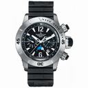 Jaeger LeCoultre Master Compressor Black Dial Titanium Black Rubber Men's Watch Q186T670