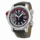 Jaeger LeCoultre Master Compressor Extreme W-Alarm Black Alligator Leather Men's Watch Q177840