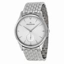 Jaeger LeCoultre Master Control Grande Ultra Thin Silver Dial Stainless Steel Men's Watch Q1358120
