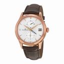 Jaeger LeCoultre Master Hometime Silvered Dial Men's Watch Q1622530