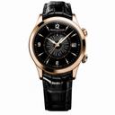 Jaeger LeCoultre Master Memovax World Time Rose Gold Men's Watch Q1412471