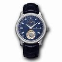Jaeger LeCoultre Master Tourbillon Blue Dial Men's Watch Q1563580