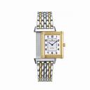 Jaeger LeCoultre Reverso Classic White Dial 18kt Yellow Gold and Stainless Steel Ladies Watch Q2505110