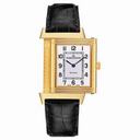Jaeger LeCoultre Reverso Classique White Dial Leather Men's Watch 251.14.11