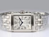 Jaeger-Lecoultre Reverso Duetto Duo 2693101 Quartz Mens Rectangle Watch