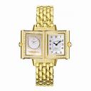 Jaeger LeCoultre Reverso Duetto Mother of Pearl Dial 18kt Yellow Gold Ladies Watch Q2661101