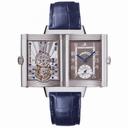 Jaeger LeCoultre Reverso Platinum Number One & Two Men's Watch 217.64.40