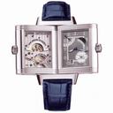 Jaeger LeCoultre Reverso Septantieme Platinum Men's Watch 300.64.20