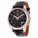 Longines Conquest Classic Black Dial Chronograph Automatic Men's Watch L2.786.5.56.3