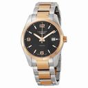 Longines Conquest Classic Black Dial Two-tone Men's Watch L2.785.5.56.7