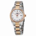 Longines Conquest Classic Mother of Pearl Dial Stainless Steel and 18kt Rose Gold  Ladies Watch L2.285.5.87.7