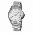 Longines Conquest Silver Dial Stainless Steel Bracelet Men's Watch L3.687.4.76.6