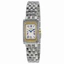 Longines Dolce Vita Silver Dial Diamond Stainless Steel Ladies Watch L51585786