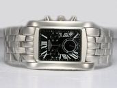 Longines DolceVita L5.686.4.79.6 Silver Stainless Steel Strap Rectangle Watch