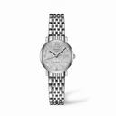 Longines Elegant Automatic Silver Dial Stainless Steel Diamond Ladies Watch L43094776