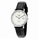 Longines Elegant Silver Diamond Dial Automatic Ladies Watch  L4.310.4.77.2