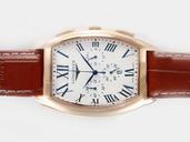 Longines Evidenza L2.643.0.51.9 38x51mm White Dial Rose Gold Case Watch