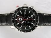 Longines Grande Vitesse L3.637.4.70.6 Black Dial Round Quartz Watch